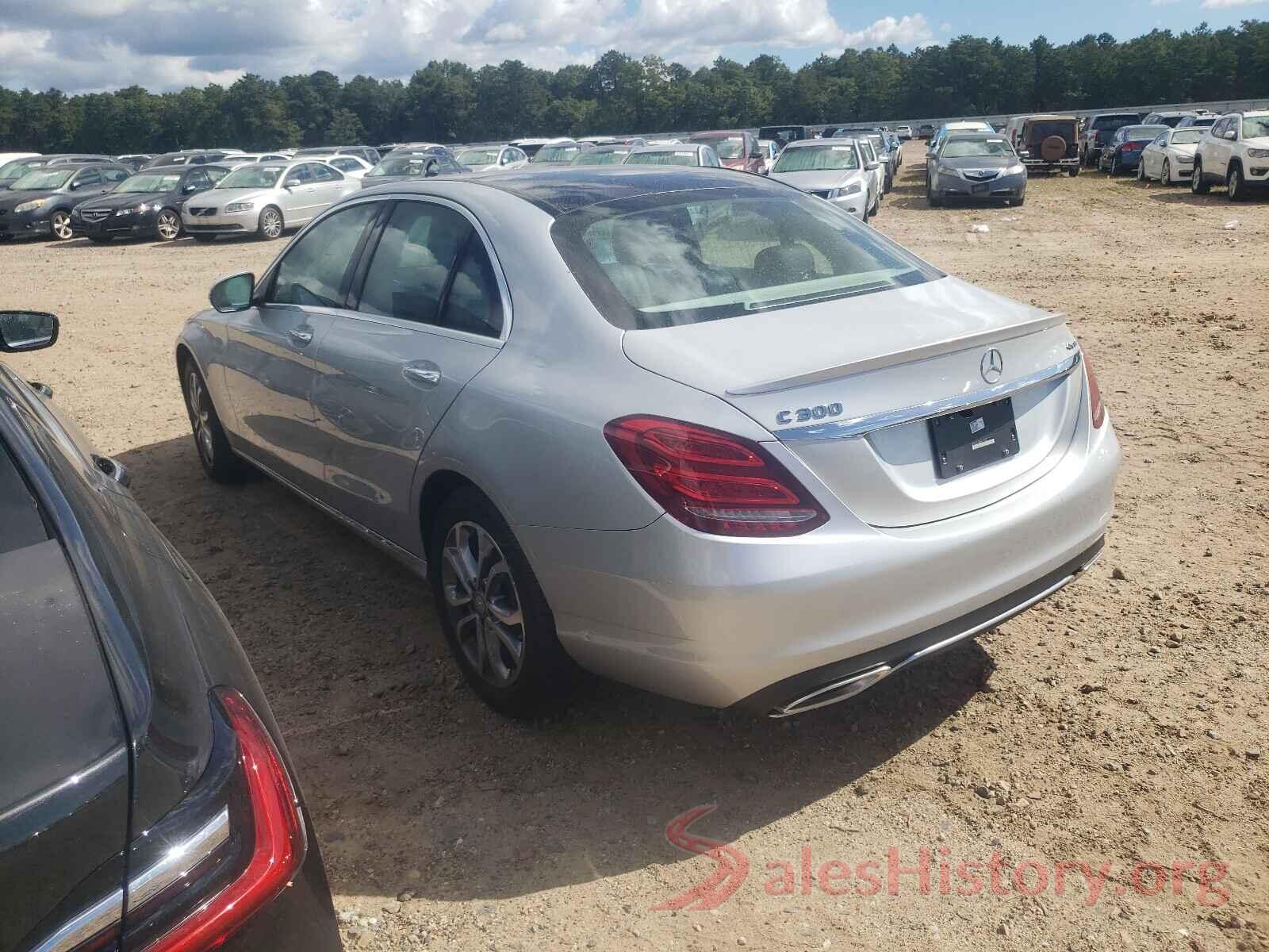 WDDWF4KB4HR215022 2017 MERCEDES-BENZ C-CLASS