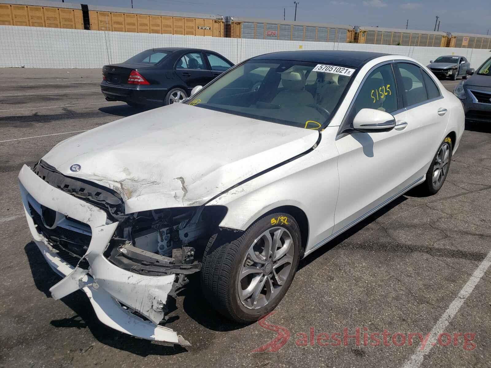 55SWF4JB3GU177071 2016 MERCEDES-BENZ C-CLASS