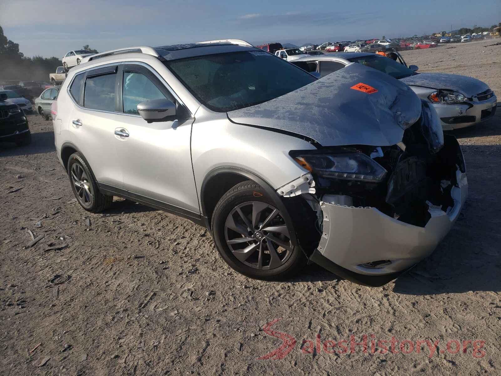 5N1AT2MV0GC803151 2016 NISSAN ROGUE