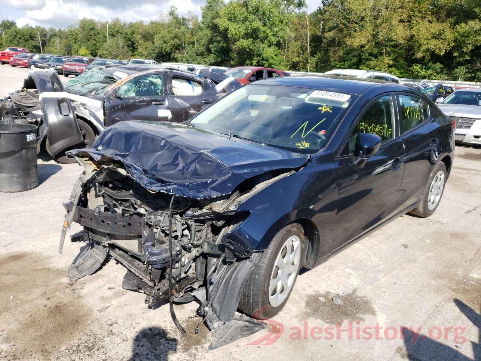 3MZBM1T71GM305457 2016 MAZDA 3