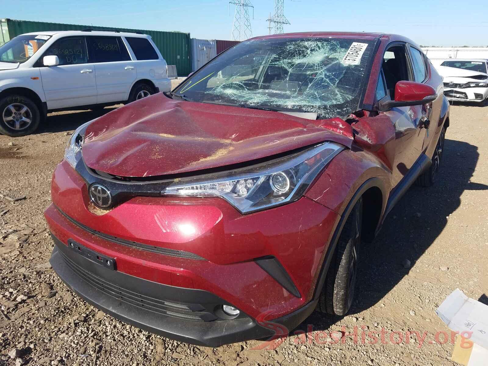 NMTKHMBX1KR084136 2019 TOYOTA C-HR