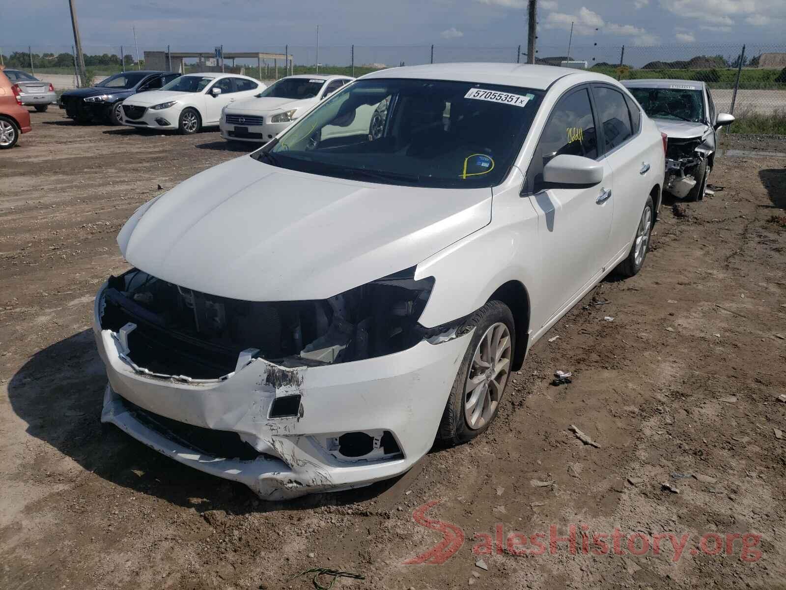 3N1AB7APXKL602271 2019 NISSAN SENTRA