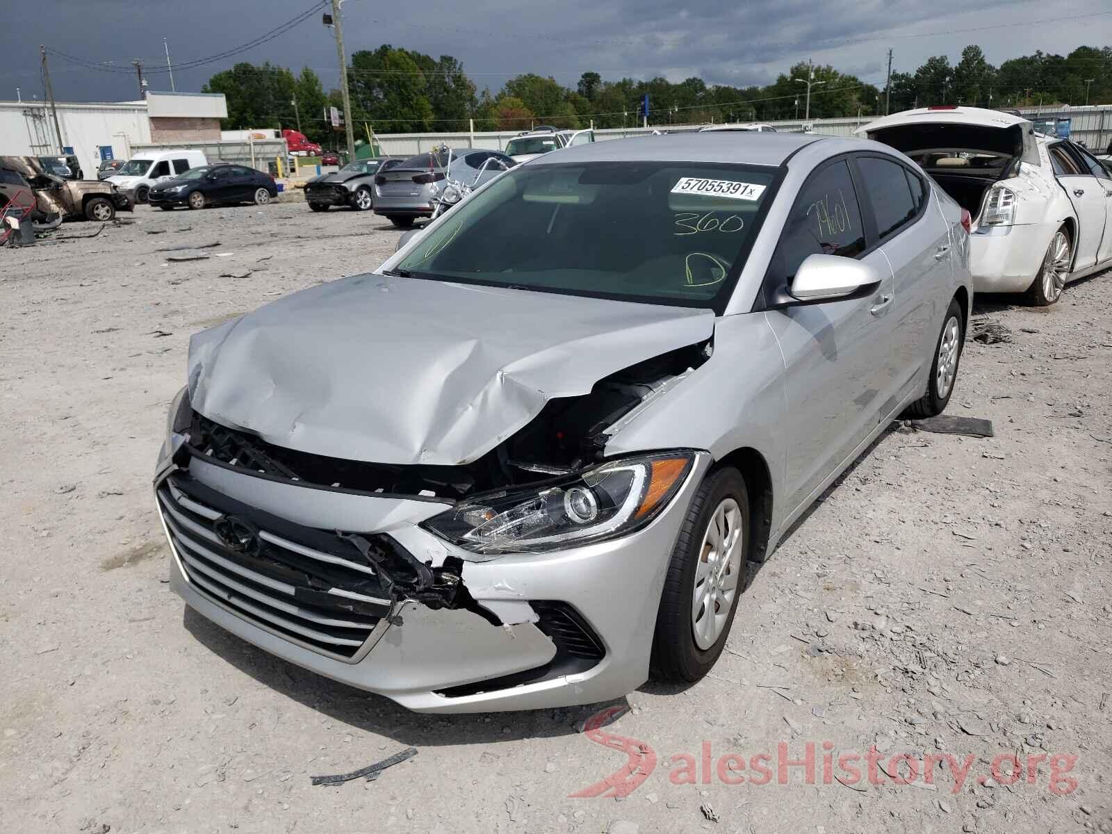 5NPD74LF1HH149987 2017 HYUNDAI ELANTRA