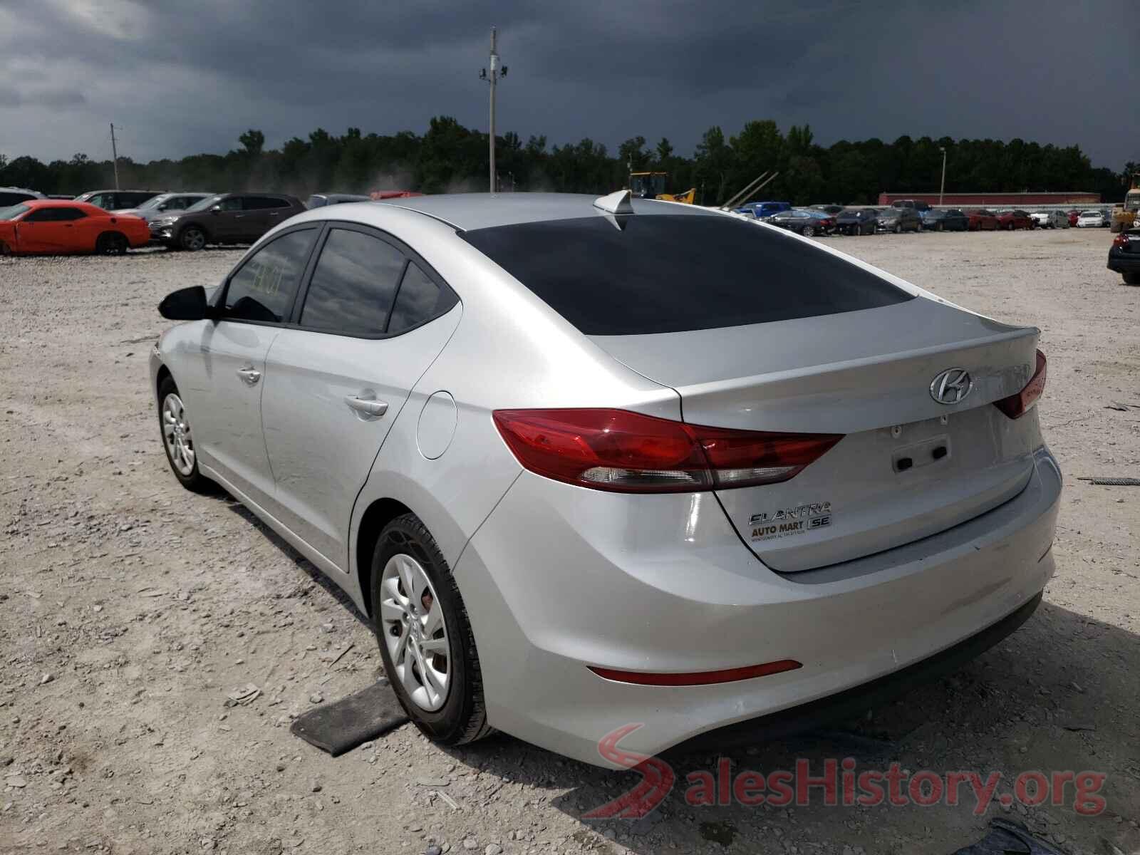 5NPD74LF1HH149987 2017 HYUNDAI ELANTRA