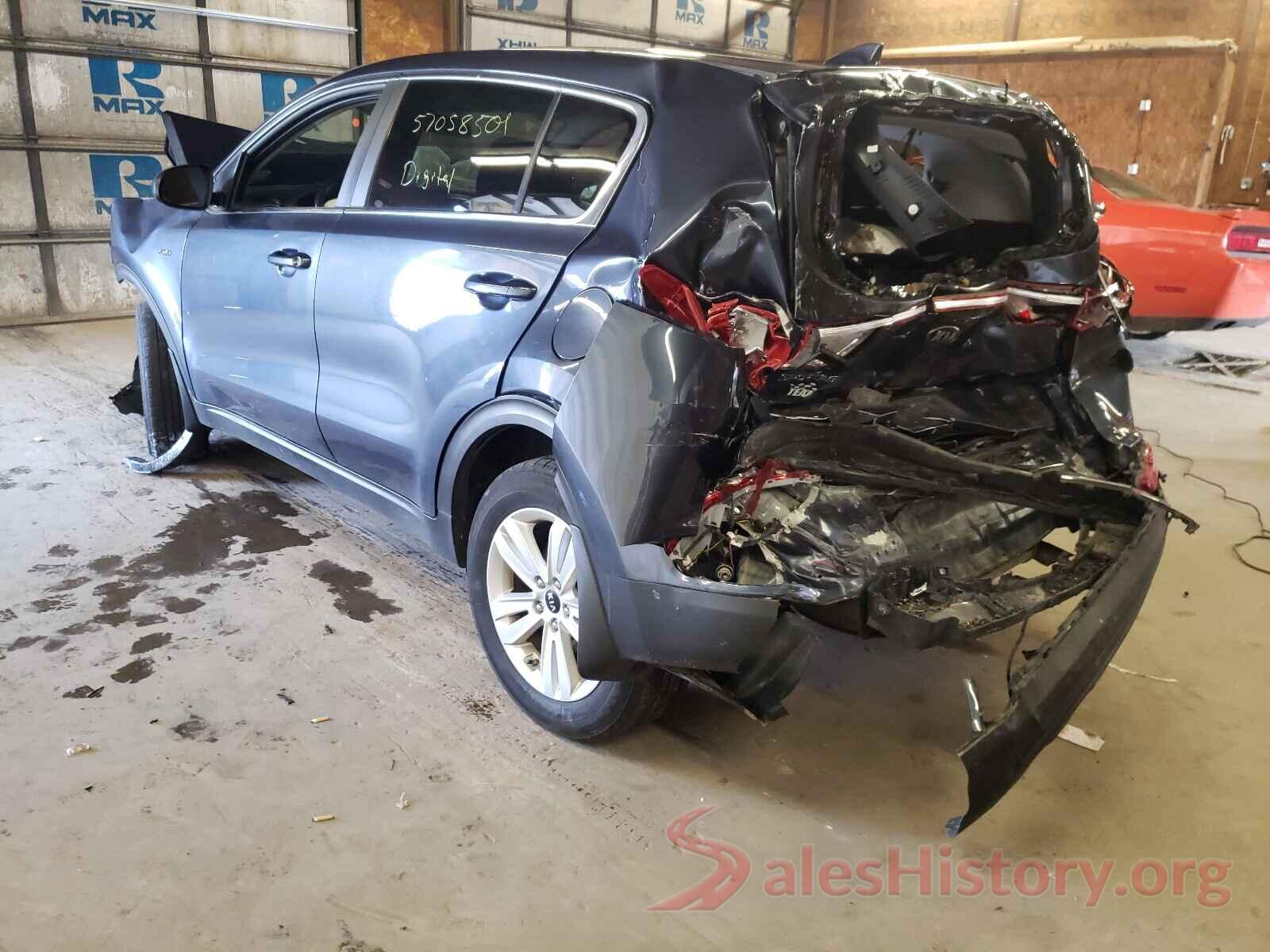 KNDPMCAC3H7294512 2017 KIA SPORTAGE