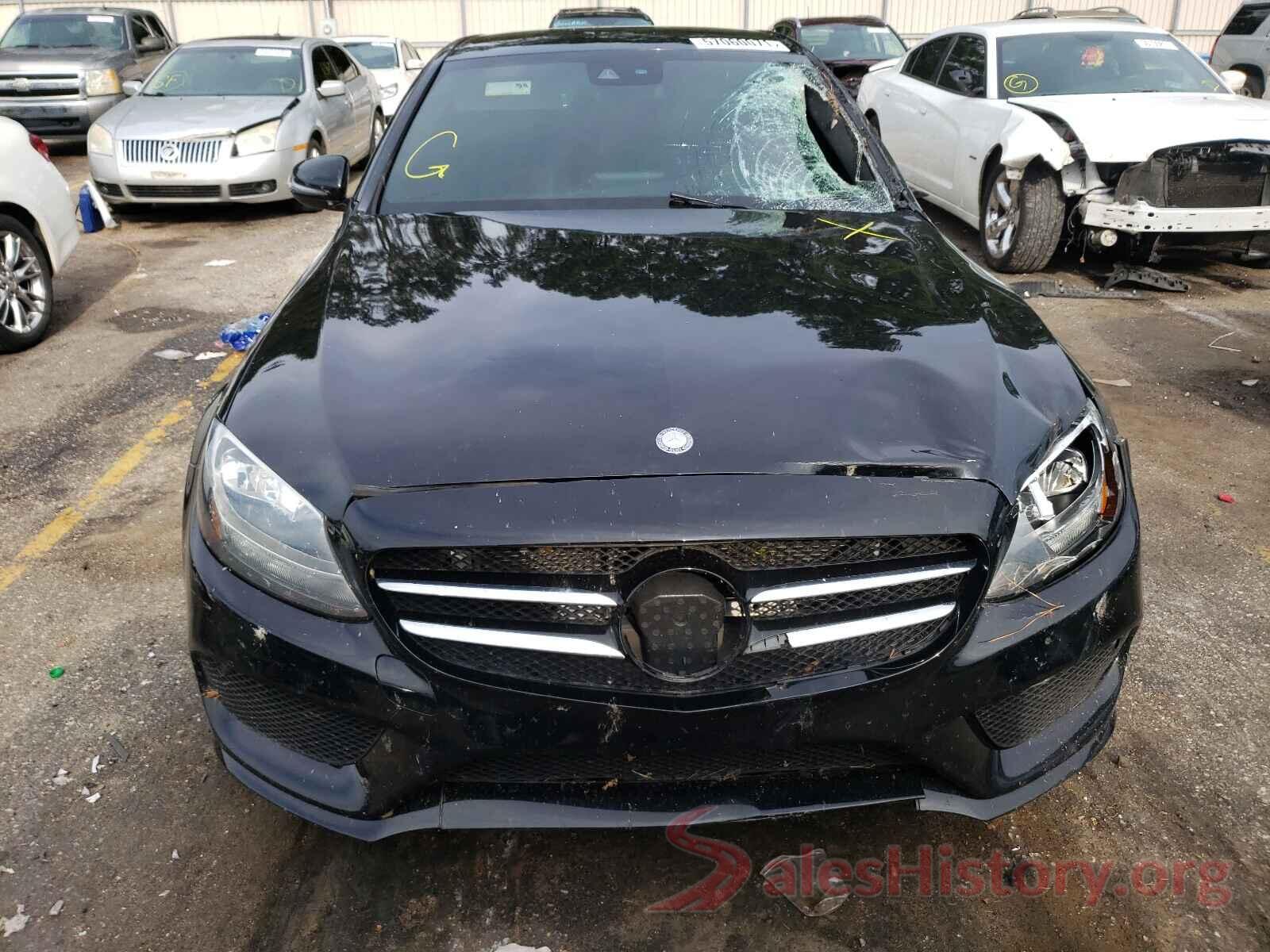 55SWF4JB3HU208577 2017 MERCEDES-BENZ C-CLASS