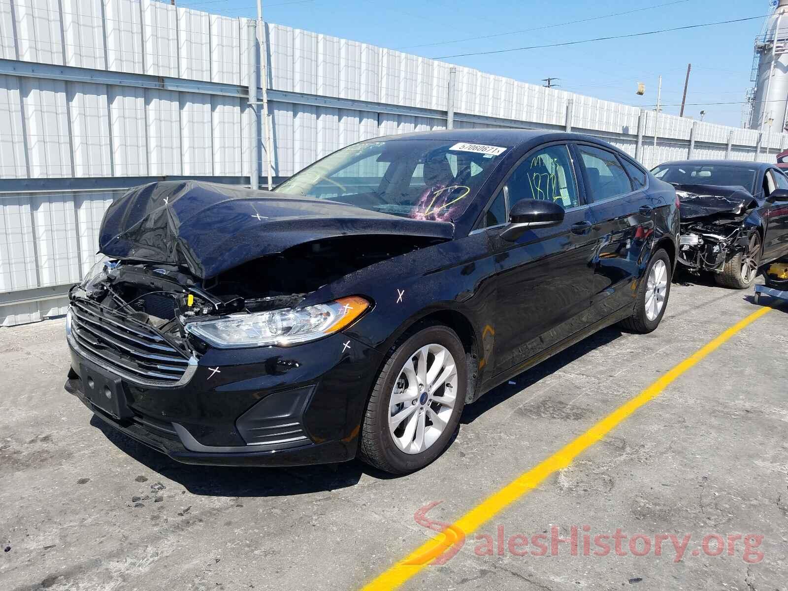 3FA6P0HD2LR259211 2020 FORD FUSION