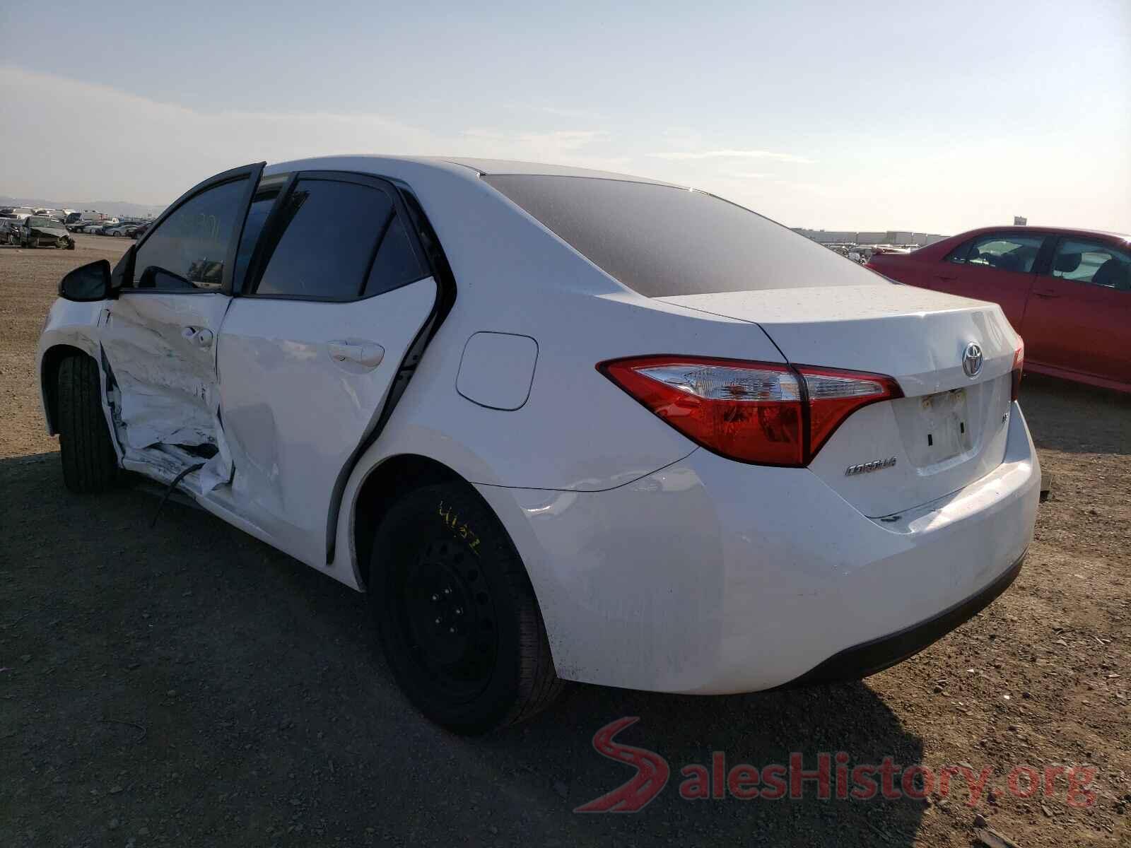 5YFBURHE6GP375277 2016 TOYOTA COROLLA