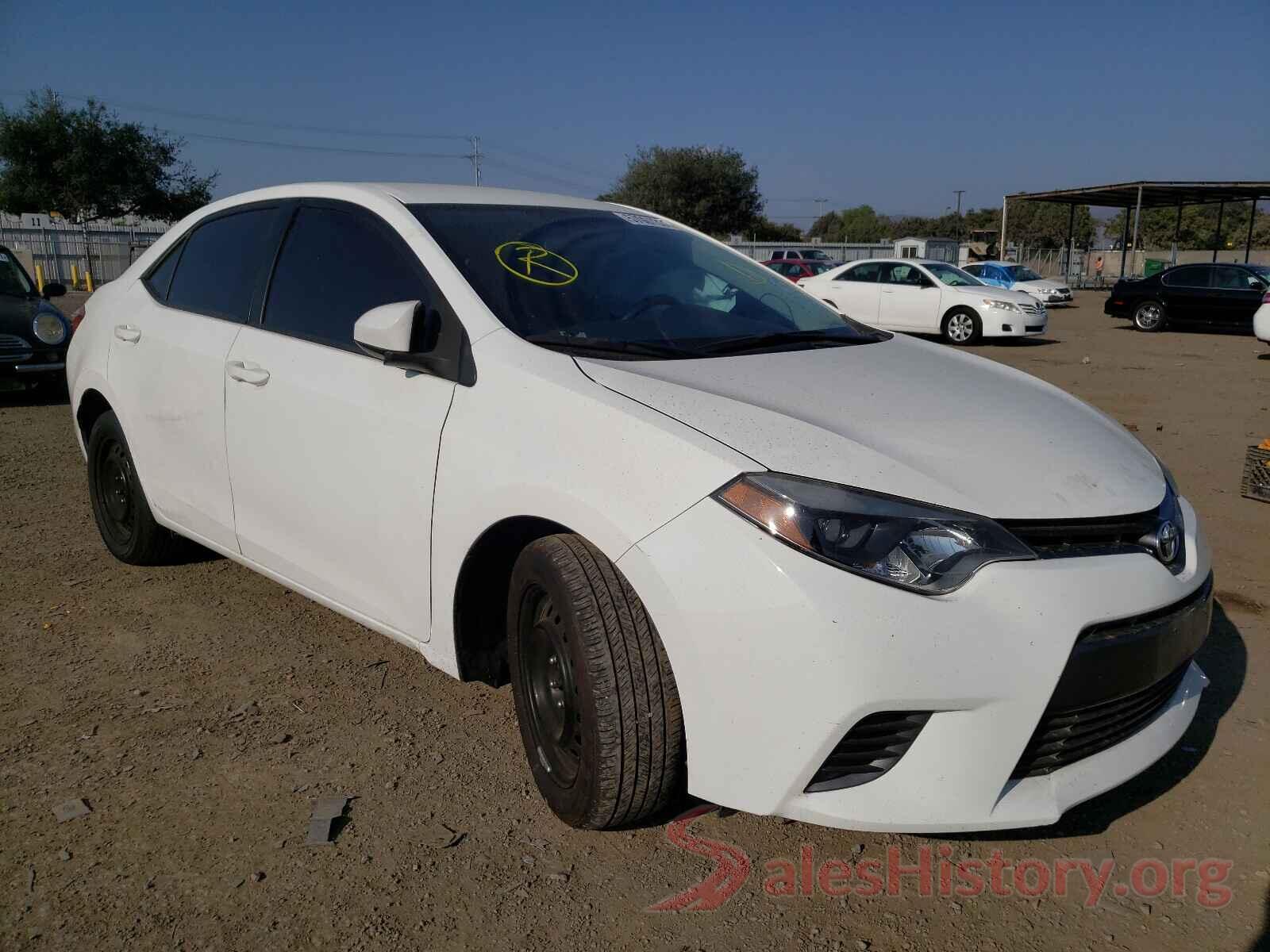 5YFBURHE6GP375277 2016 TOYOTA COROLLA