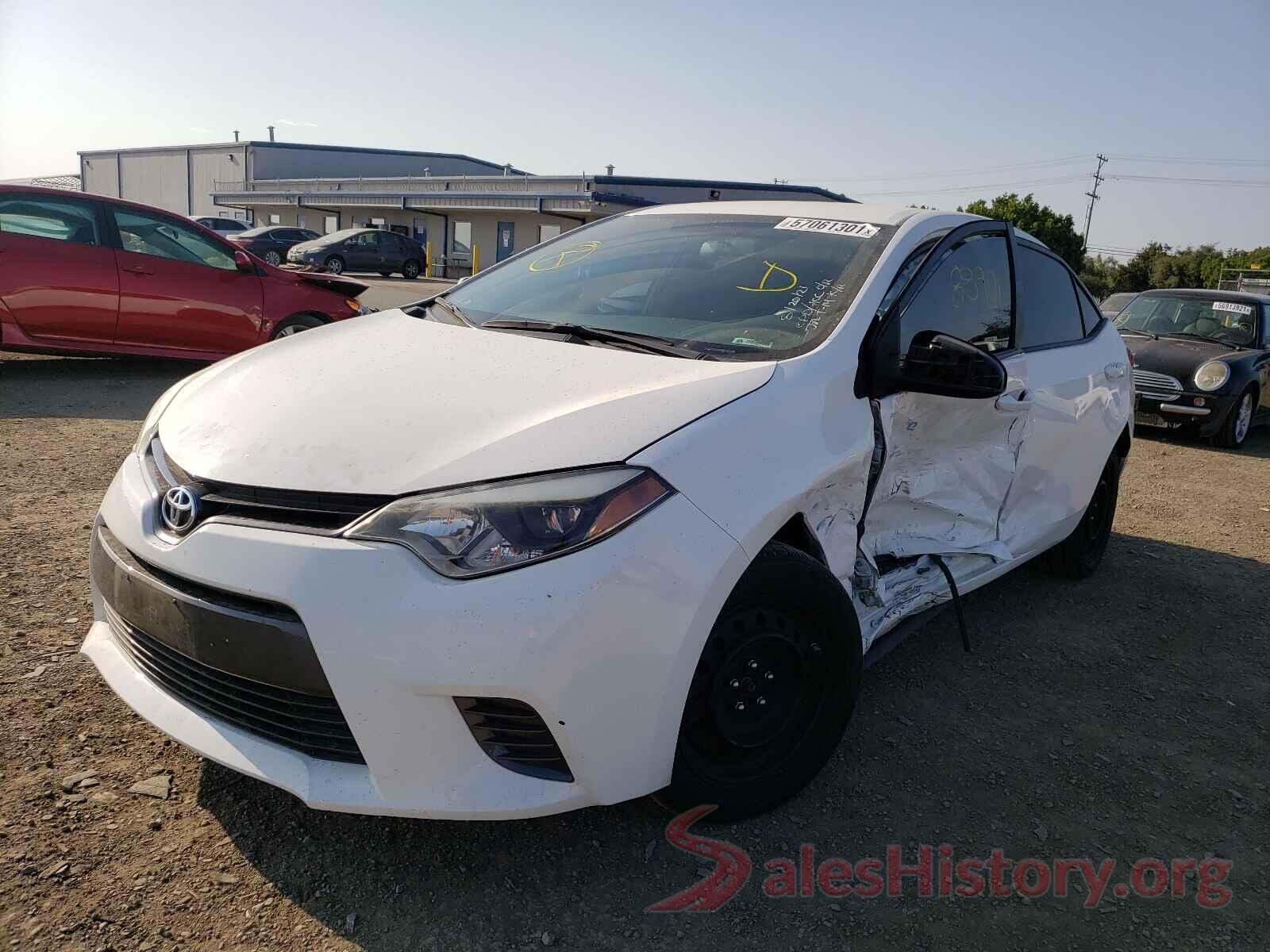 5YFBURHE6GP375277 2016 TOYOTA COROLLA