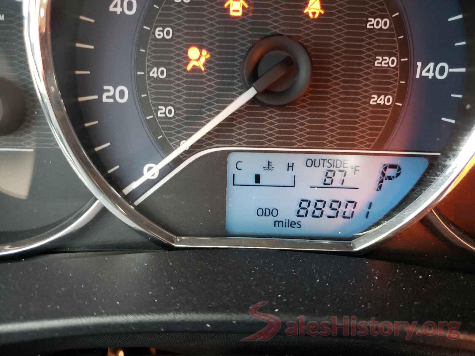 5YFBURHE6GP375277 2016 TOYOTA COROLLA