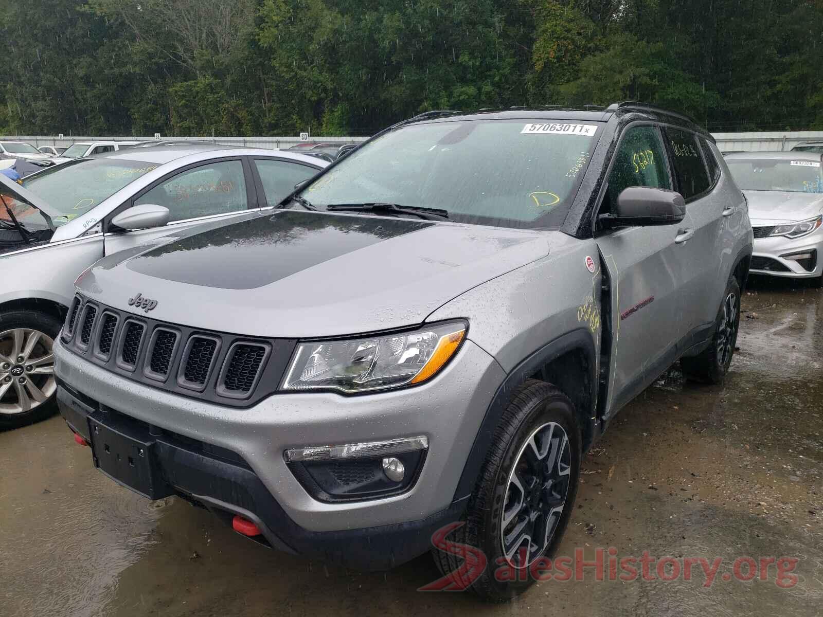 3C4NJDDB8KT790448 2019 JEEP COMPASS