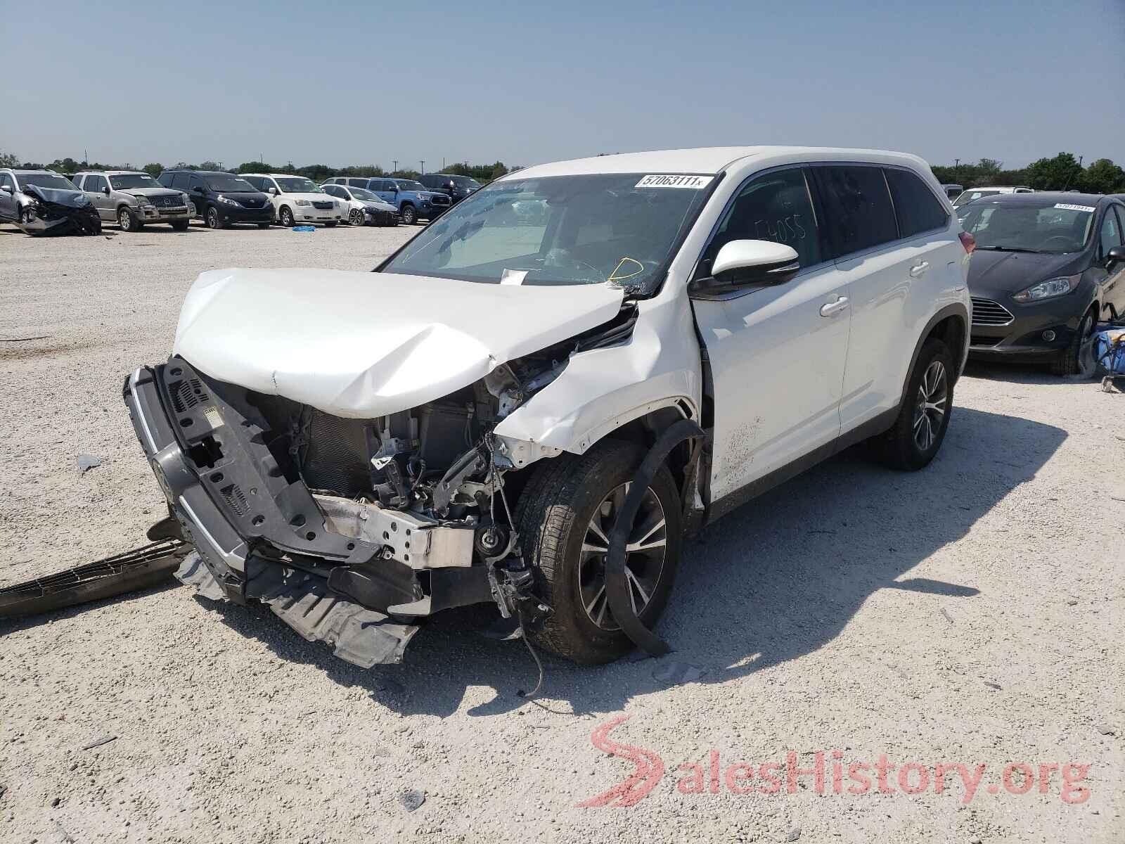 5TDZZRFH3KS302946 2019 TOYOTA HIGHLANDER