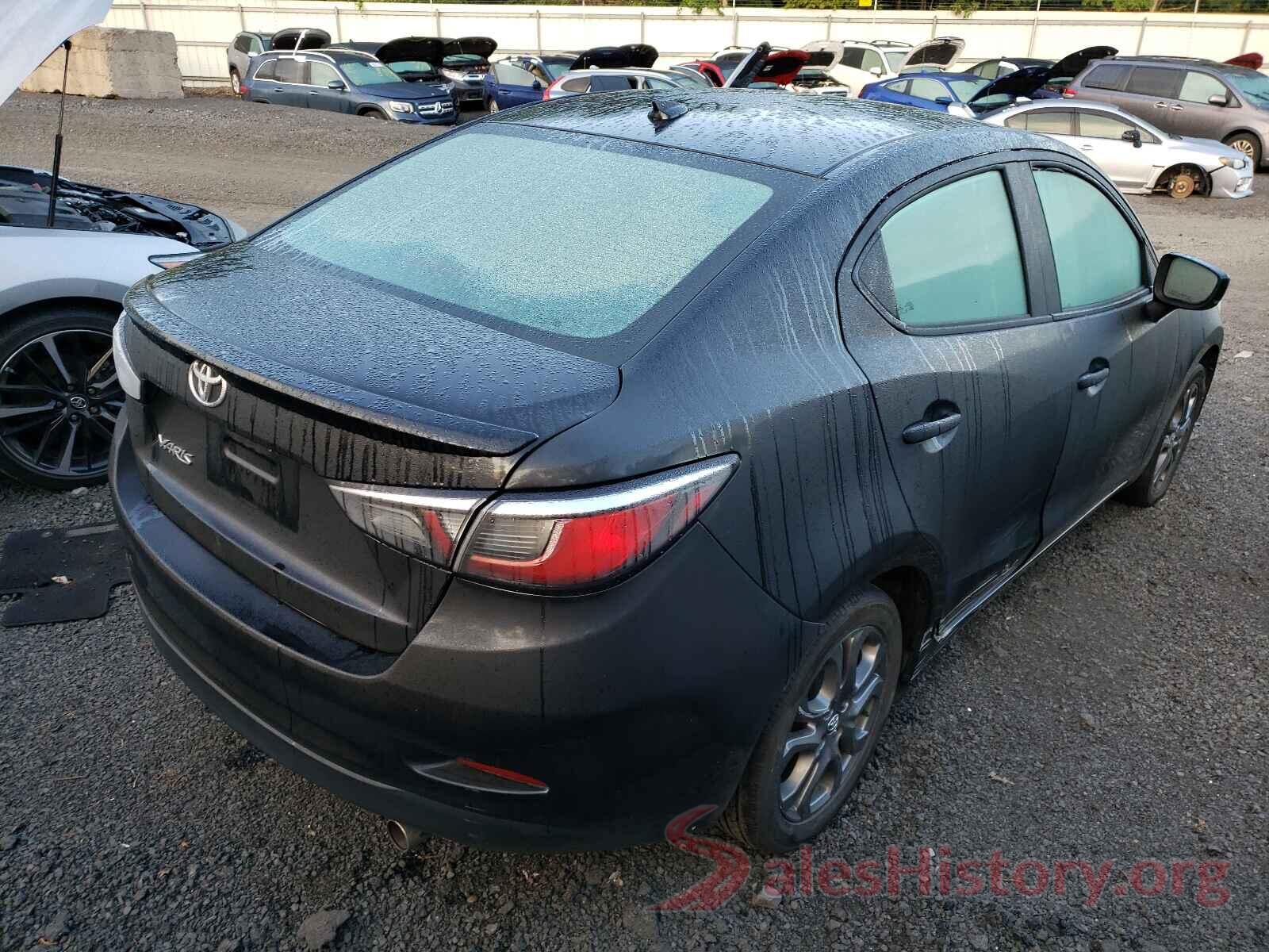 3MYDLBYV2KY501146 2019 TOYOTA YARIS