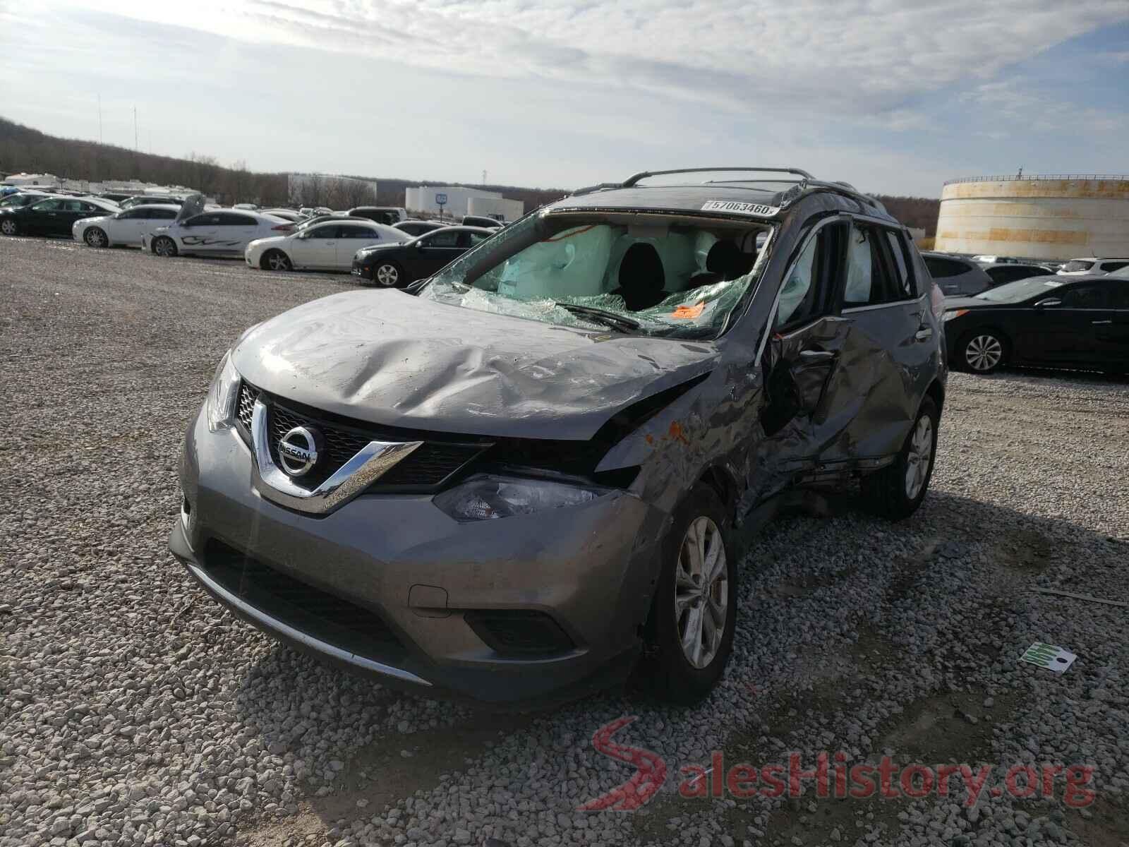 5N1AT2MT8GC880106 2016 NISSAN ROGUE