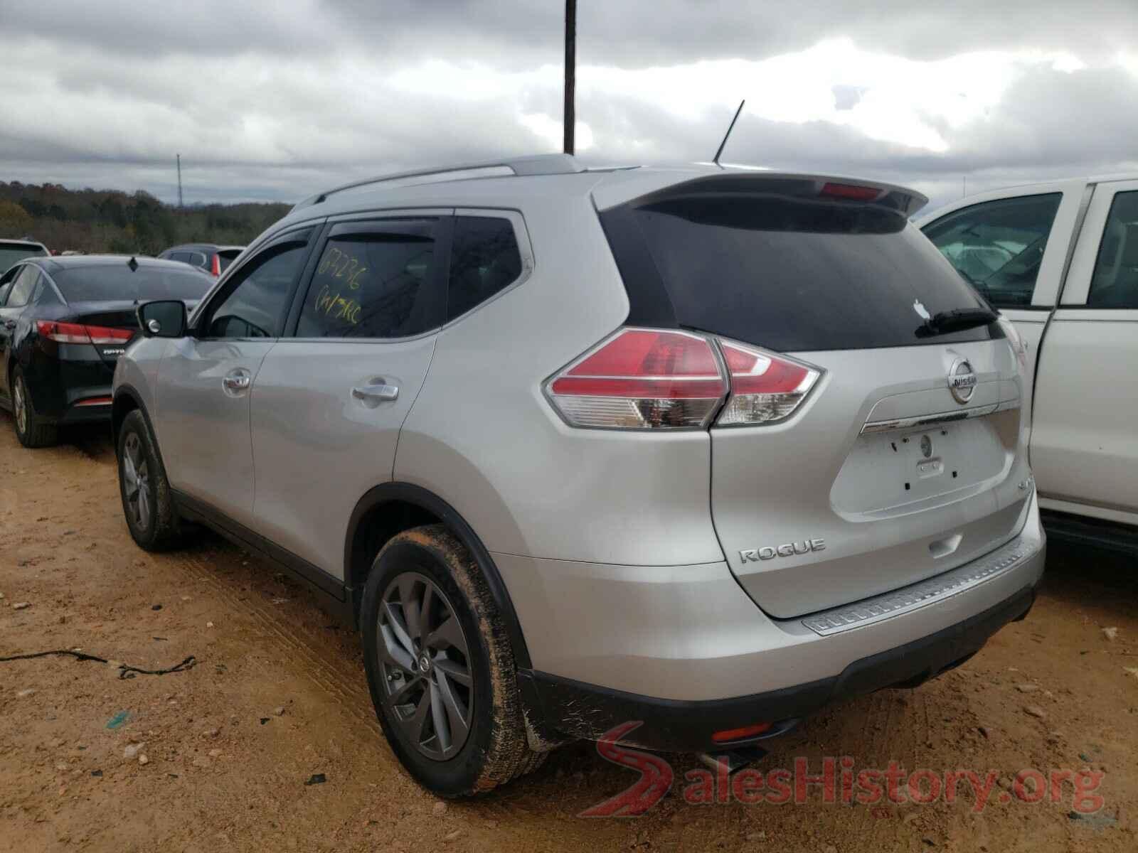 5N1AT2MV0GC772306 2016 NISSAN ROGUE