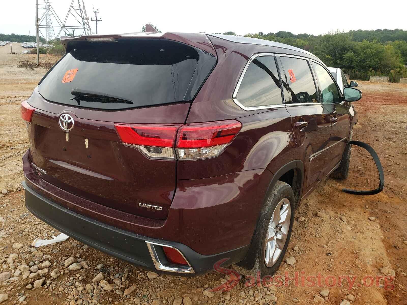 5TDYZRFH8JS260445 2018 TOYOTA HIGHLANDER