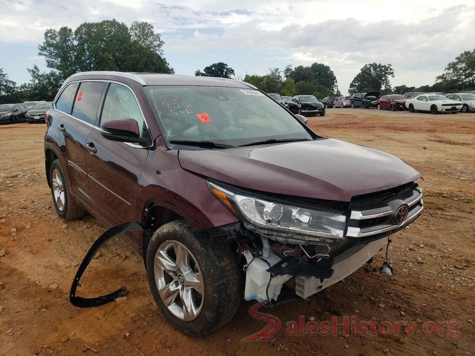 5TDYZRFH8JS260445 2018 TOYOTA HIGHLANDER