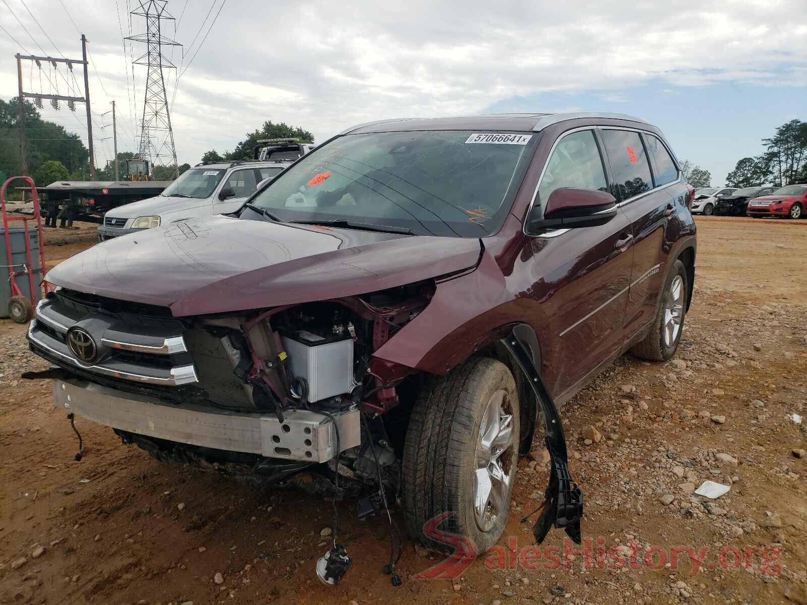 5TDYZRFH8JS260445 2018 TOYOTA HIGHLANDER