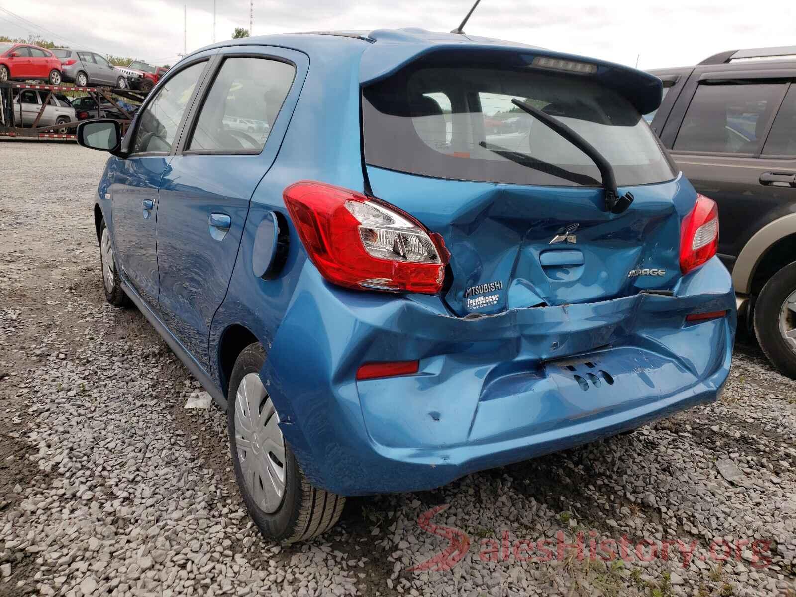 ML32A3HJ7HH013252 2017 MITSUBISHI MIRAGE