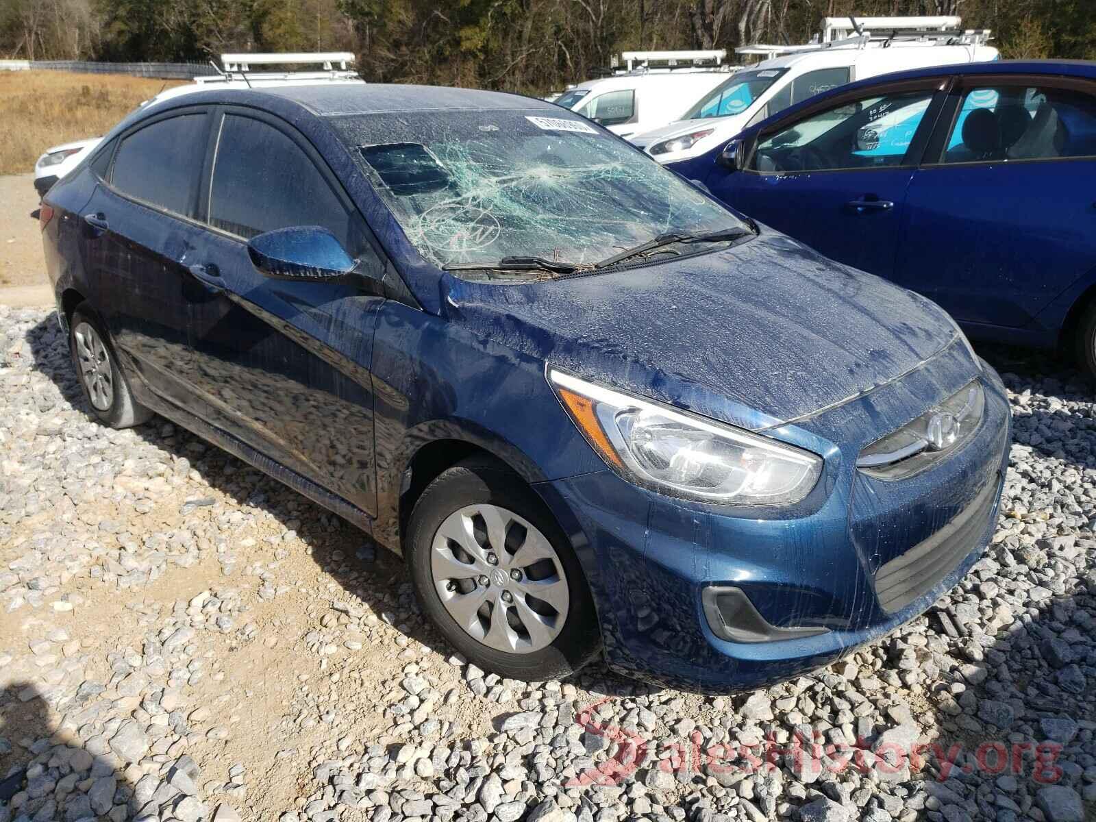 KMHCT4AE3GU152990 2016 HYUNDAI ACCENT