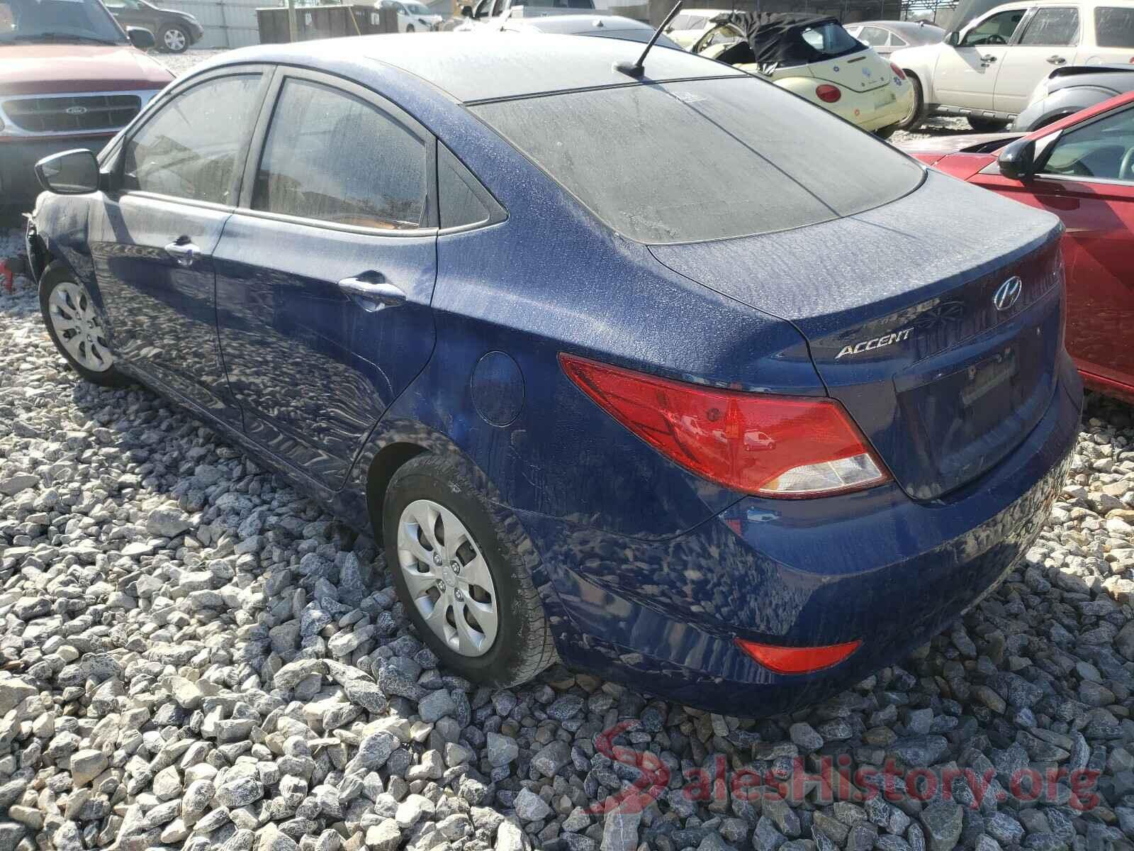 KMHCT4AE3GU152990 2016 HYUNDAI ACCENT