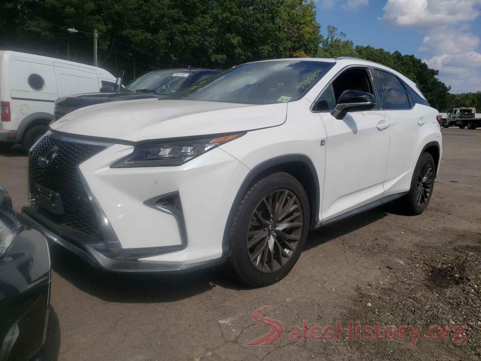 2T2BZMCA7GC031560 2016 LEXUS RX350