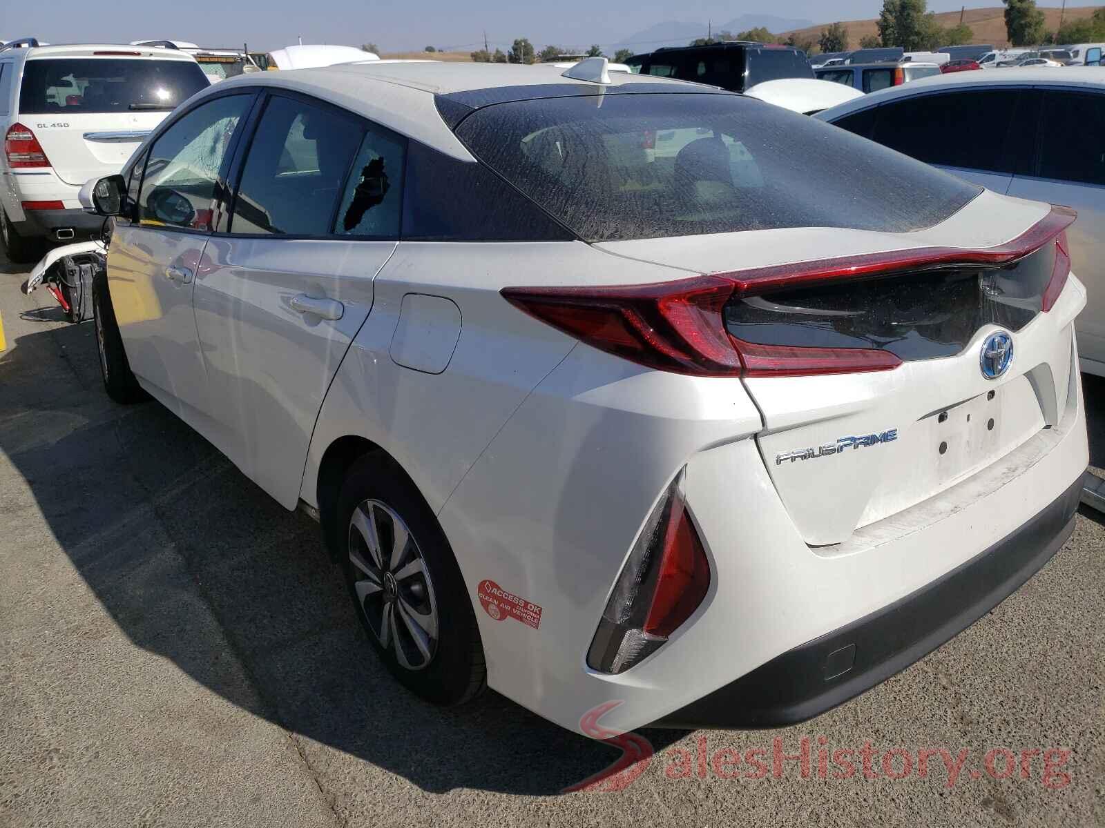 JTDKARFP1J3077183 2018 TOYOTA PRIUS