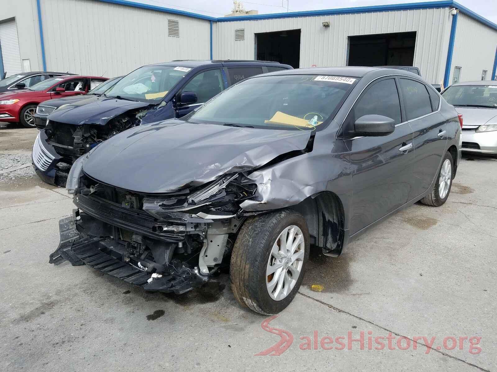 3N1AB7APXKY373576 2019 NISSAN SENTRA