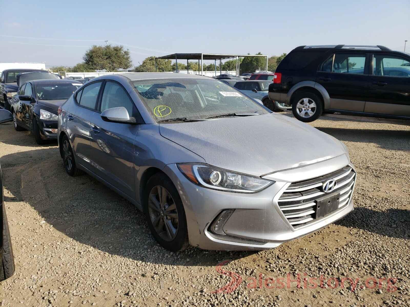 5NPD84LFXHH162945 2017 HYUNDAI ELANTRA