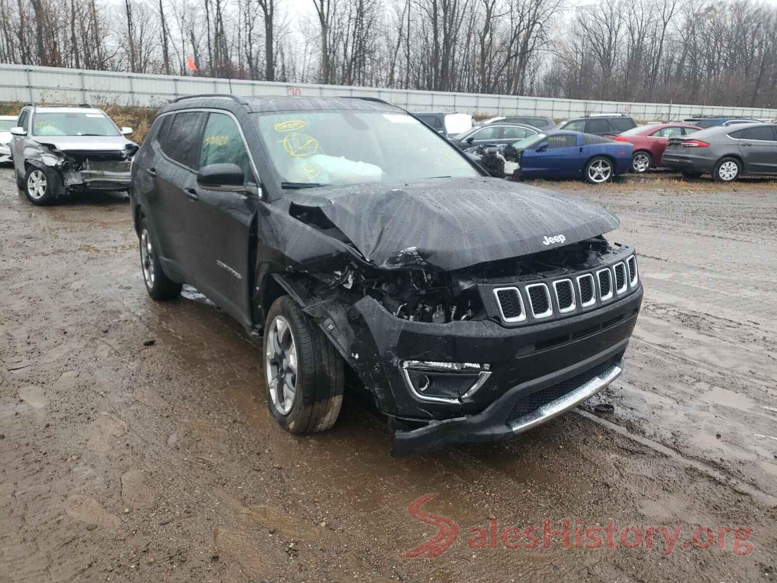 3C4NJDCB4KT674570 2019 JEEP COMPASS