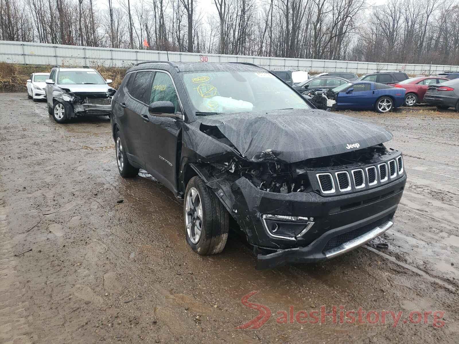 3C4NJDCB4KT674570 2019 JEEP COMPASS