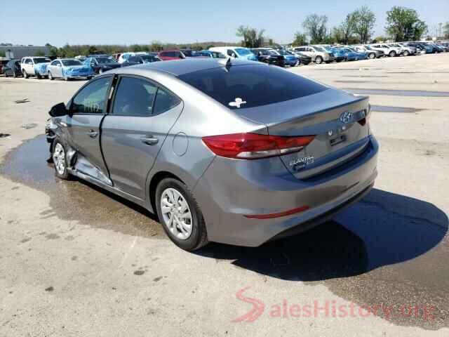 KMHD74LF5HU421345 2017 HYUNDAI ELANTRA