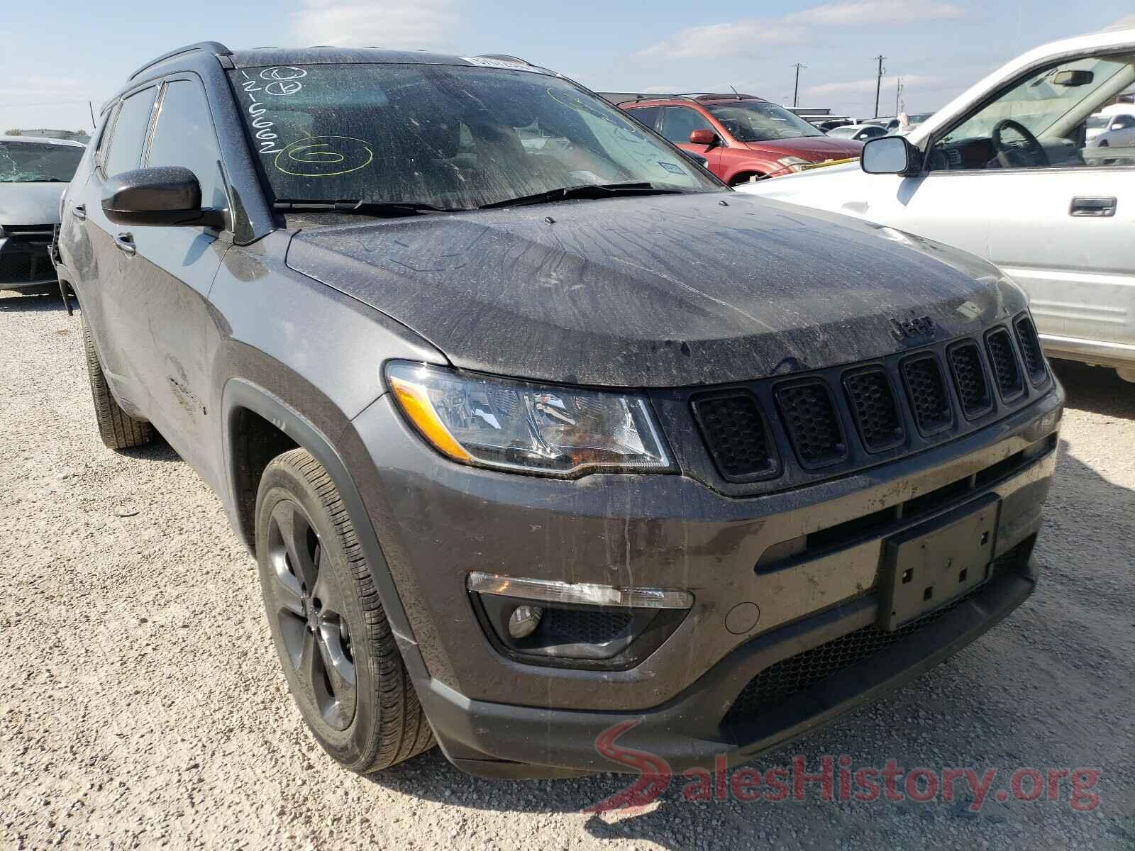 3C4NJCBBXKT649264 2019 JEEP COMPASS