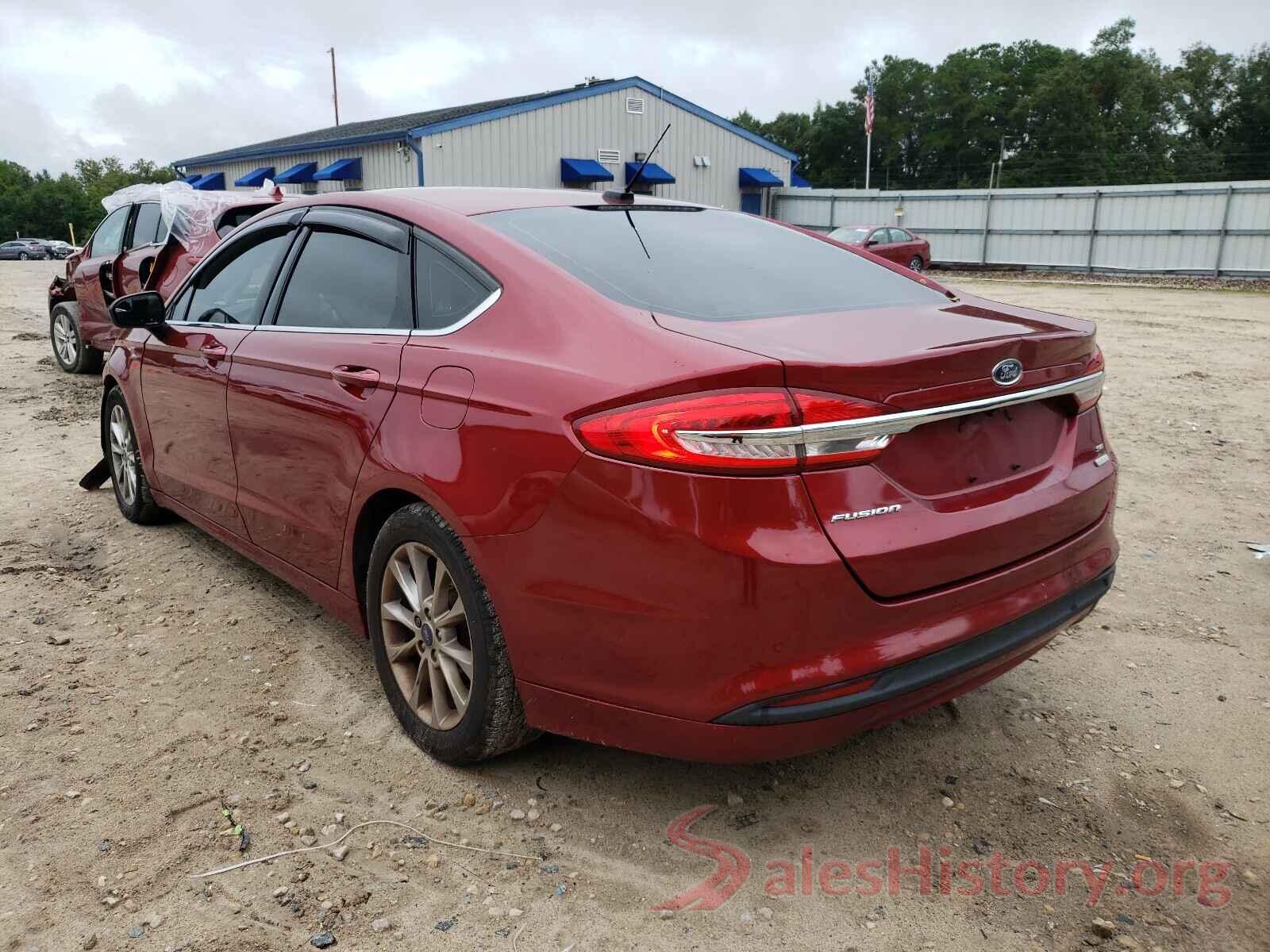 3FA6P0HD5HR198668 2017 FORD FUSION