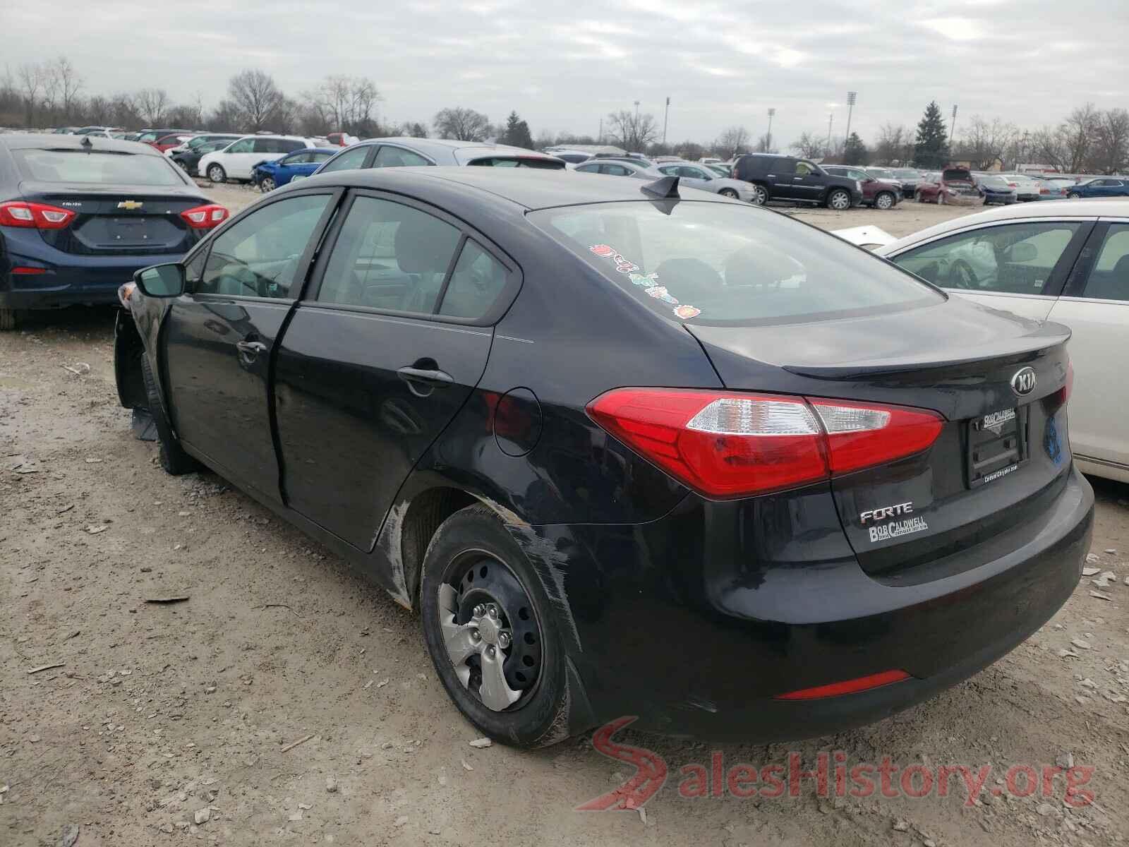 KNAFK4A60G5619657 2016 KIA FORTE