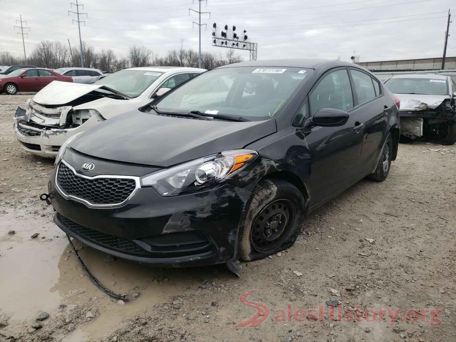 KNAFK4A60G5619657 2016 KIA FORTE