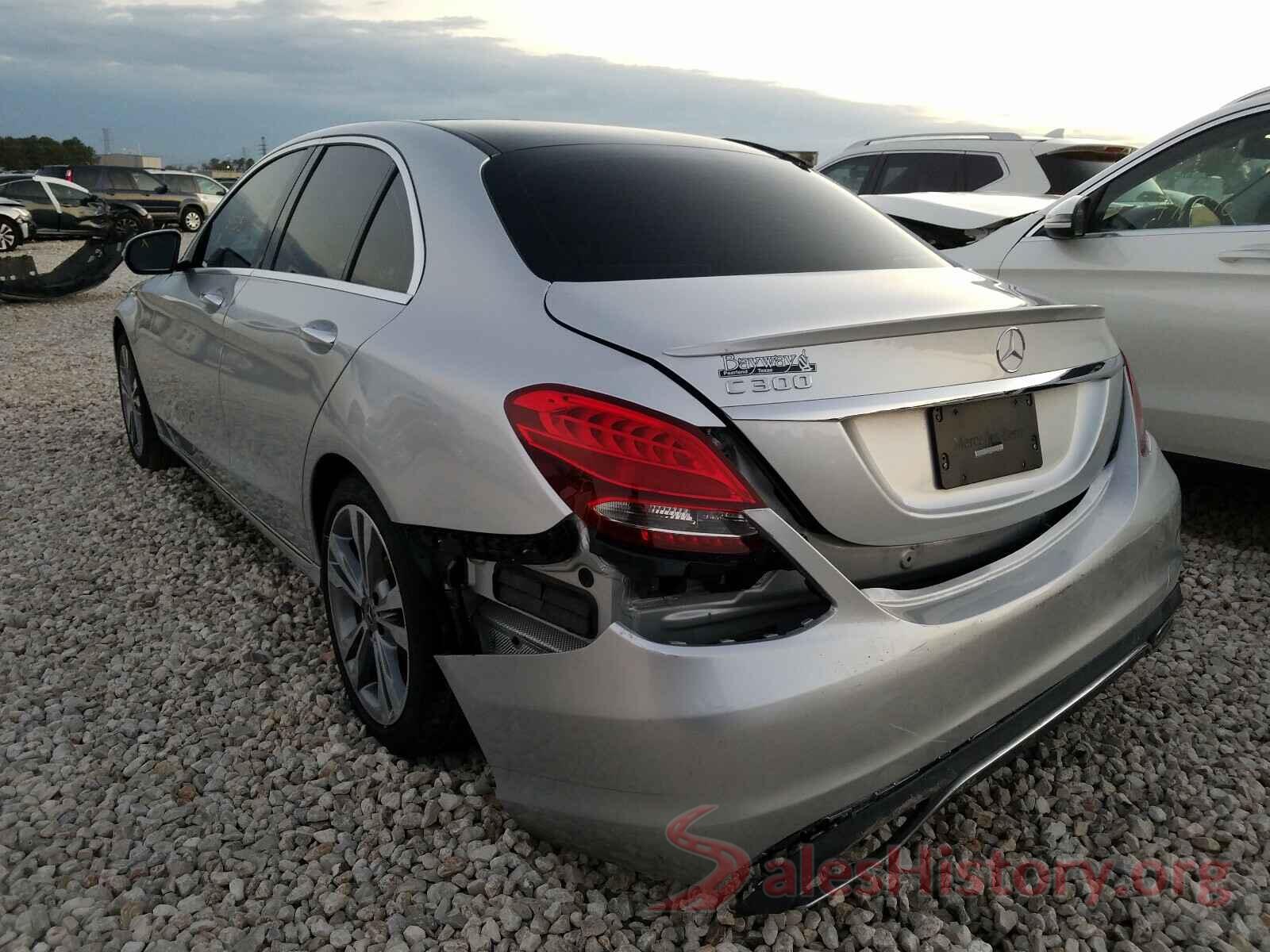 55SWF4JB3JU261303 2018 MERCEDES-BENZ C CLASS