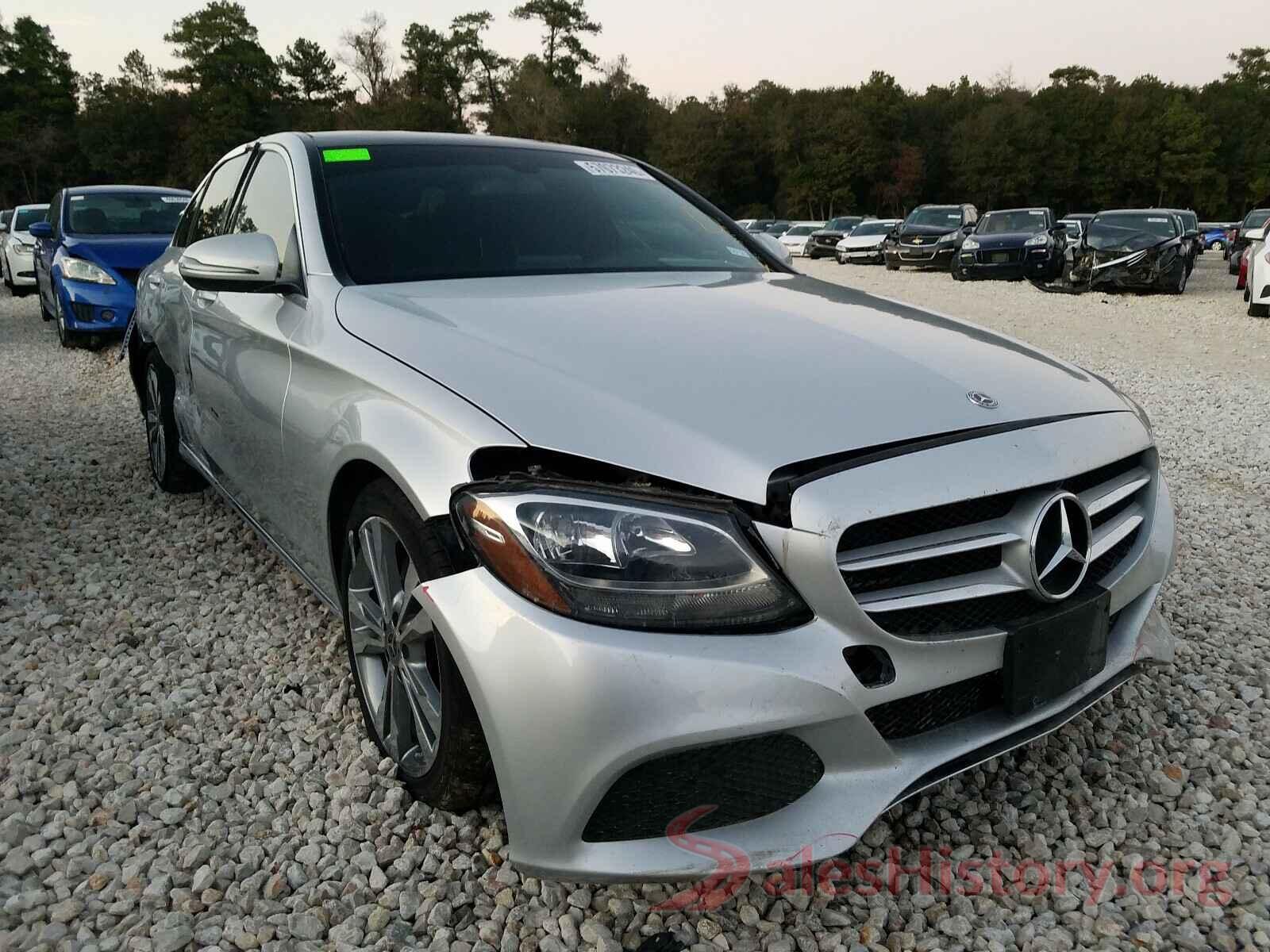 55SWF4JB3JU261303 2018 MERCEDES-BENZ C CLASS