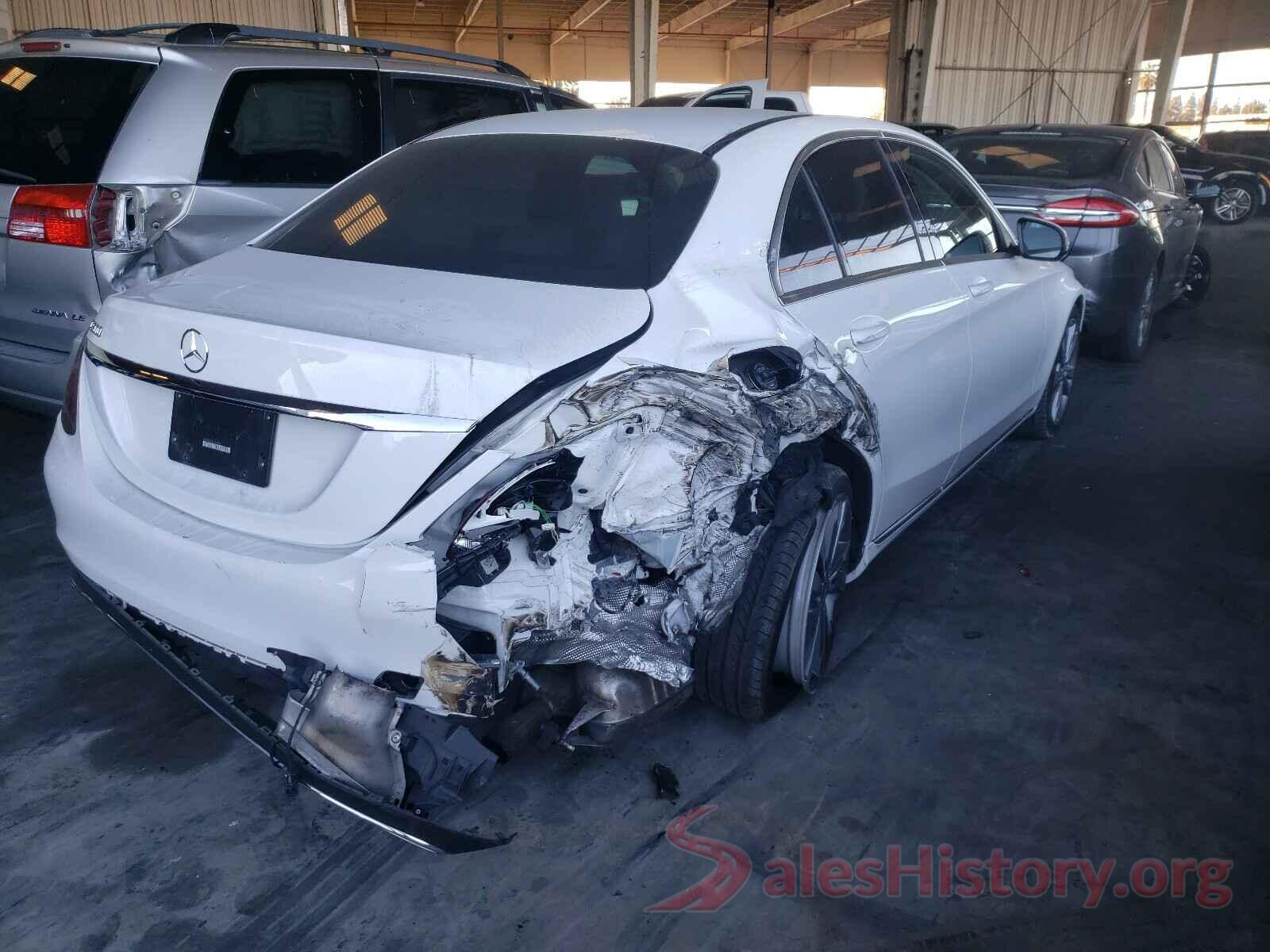 55SWF8DB5KU294730 2019 MERCEDES-BENZ C CLASS