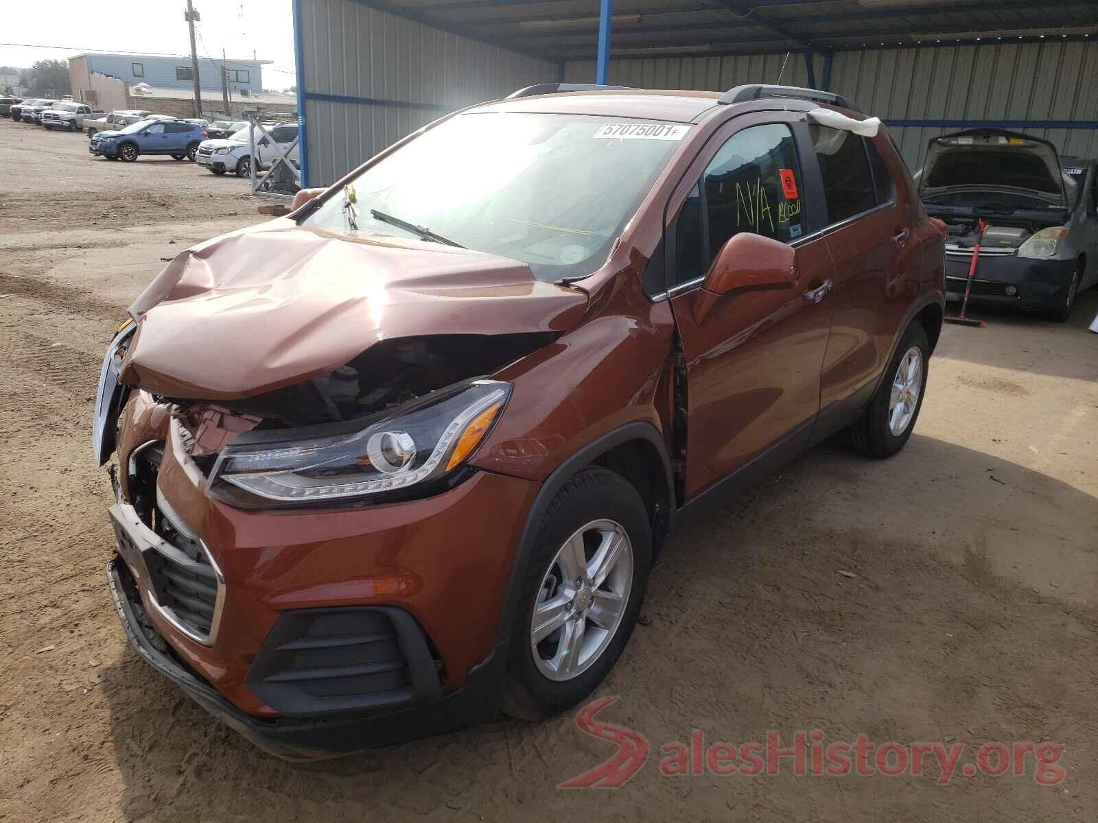 3GNCJPSB9KL239285 2019 CHEVROLET TRAX