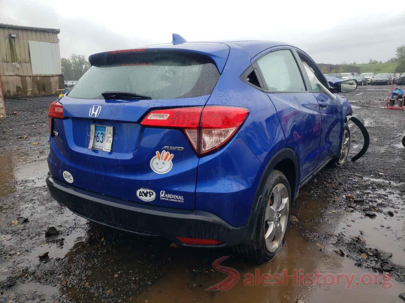 3CZRU6H34JM706491 2018 HONDA HR-V