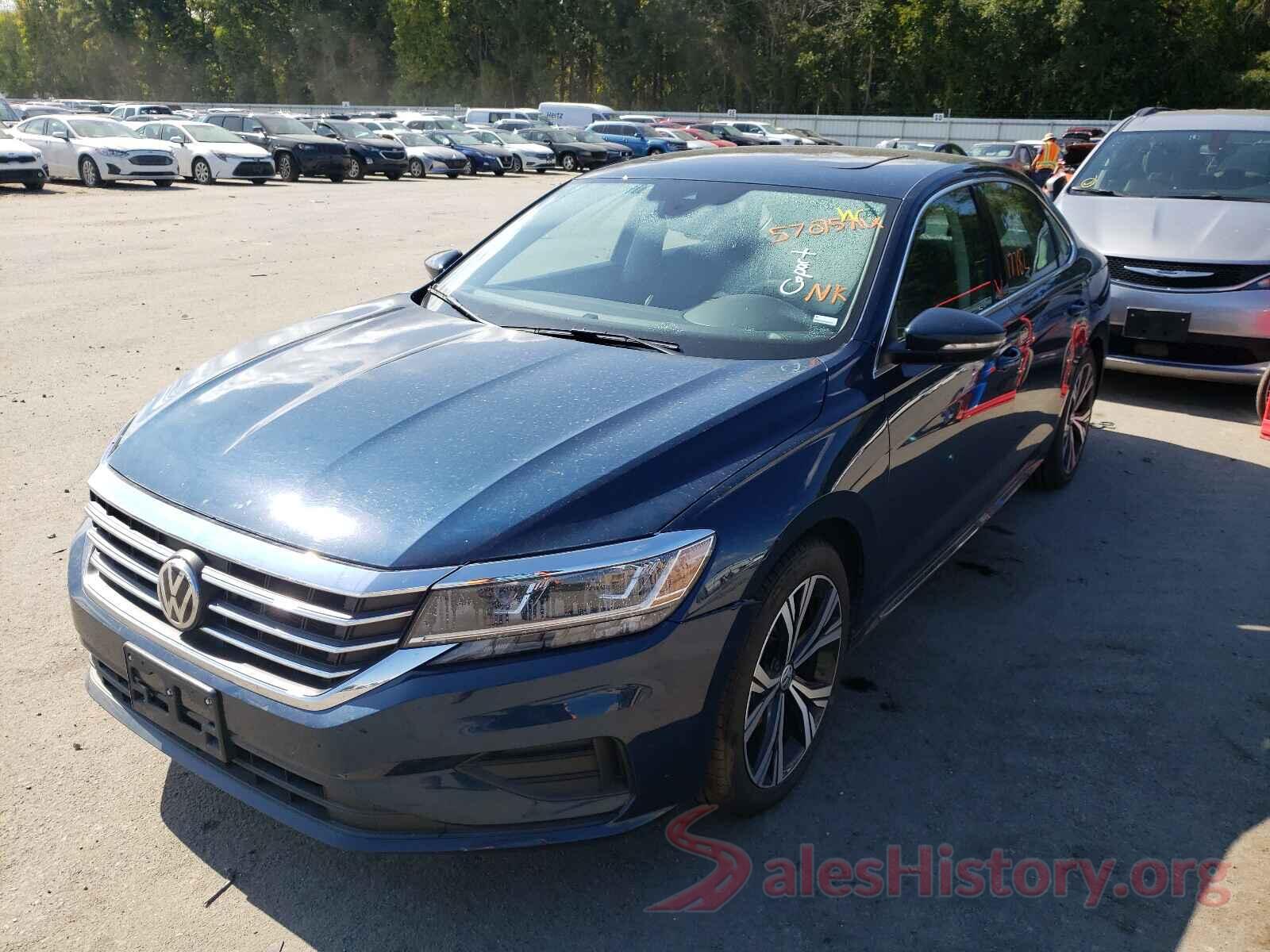 1VWSA7A34MC010930 2021 VOLKSWAGEN PASSAT