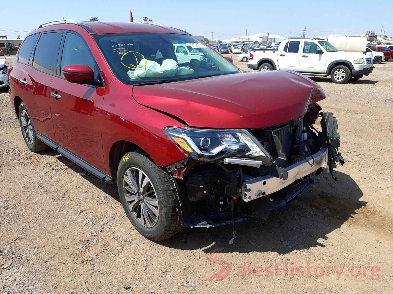 5N1DR2MM9HC636731 2017 NISSAN PATHFINDER