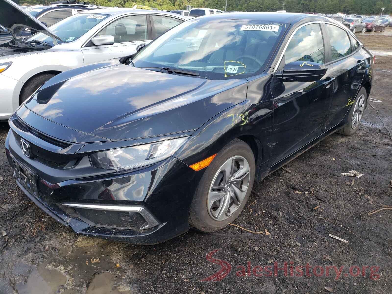 2HGFC2F60KH596011 2019 HONDA CIVIC