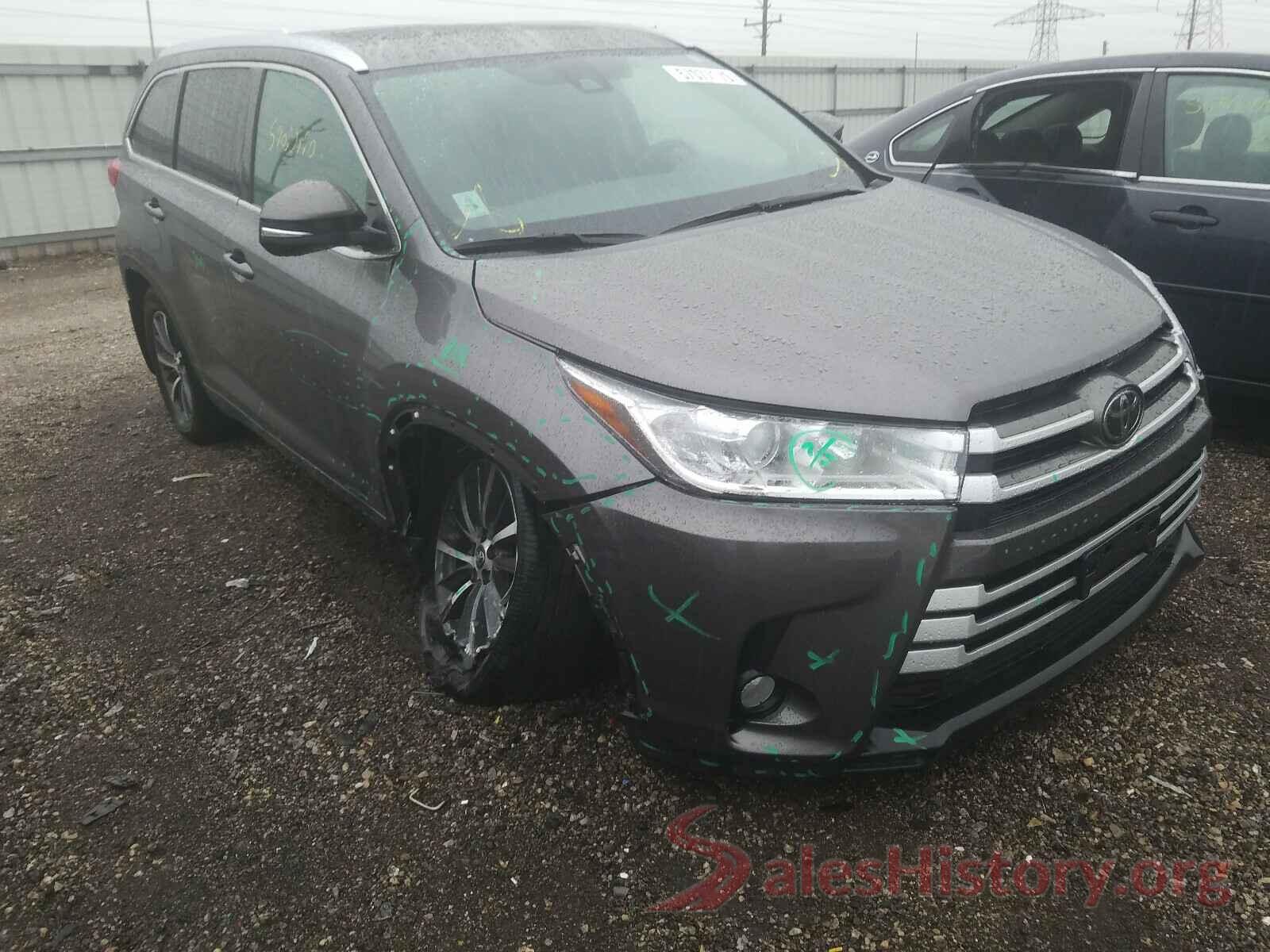 5TDJZRFH6HS440843 2017 TOYOTA HIGHLANDER