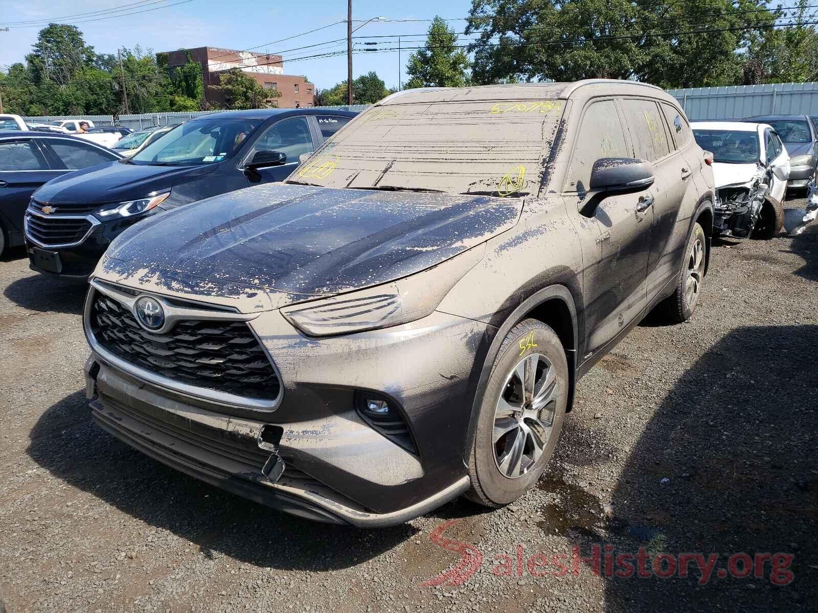 5TDGBRCHXMS038739 2021 TOYOTA HIGHLANDER