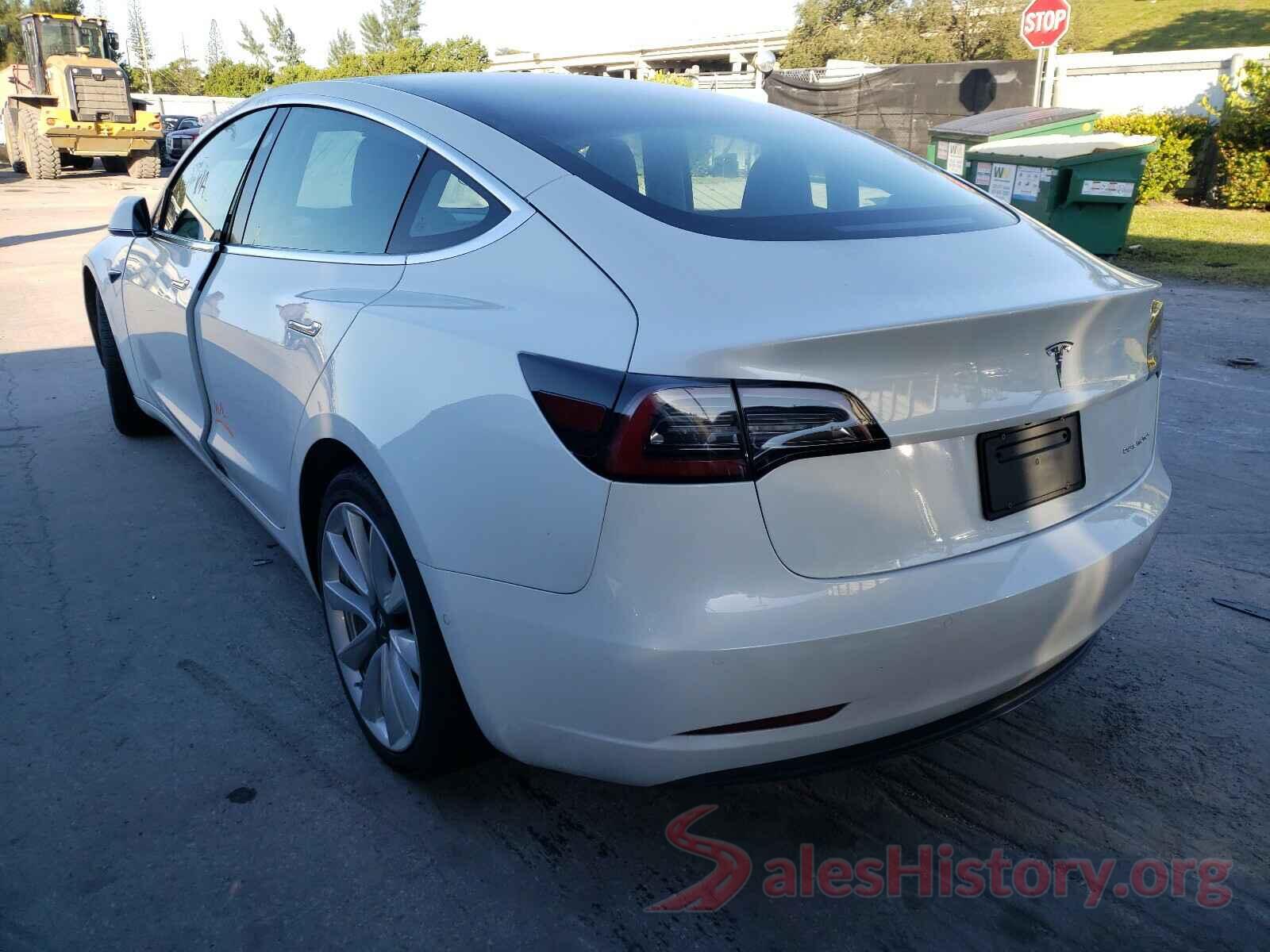 5YJ3E1EB4KF437518 2019 TESLA MODEL 3