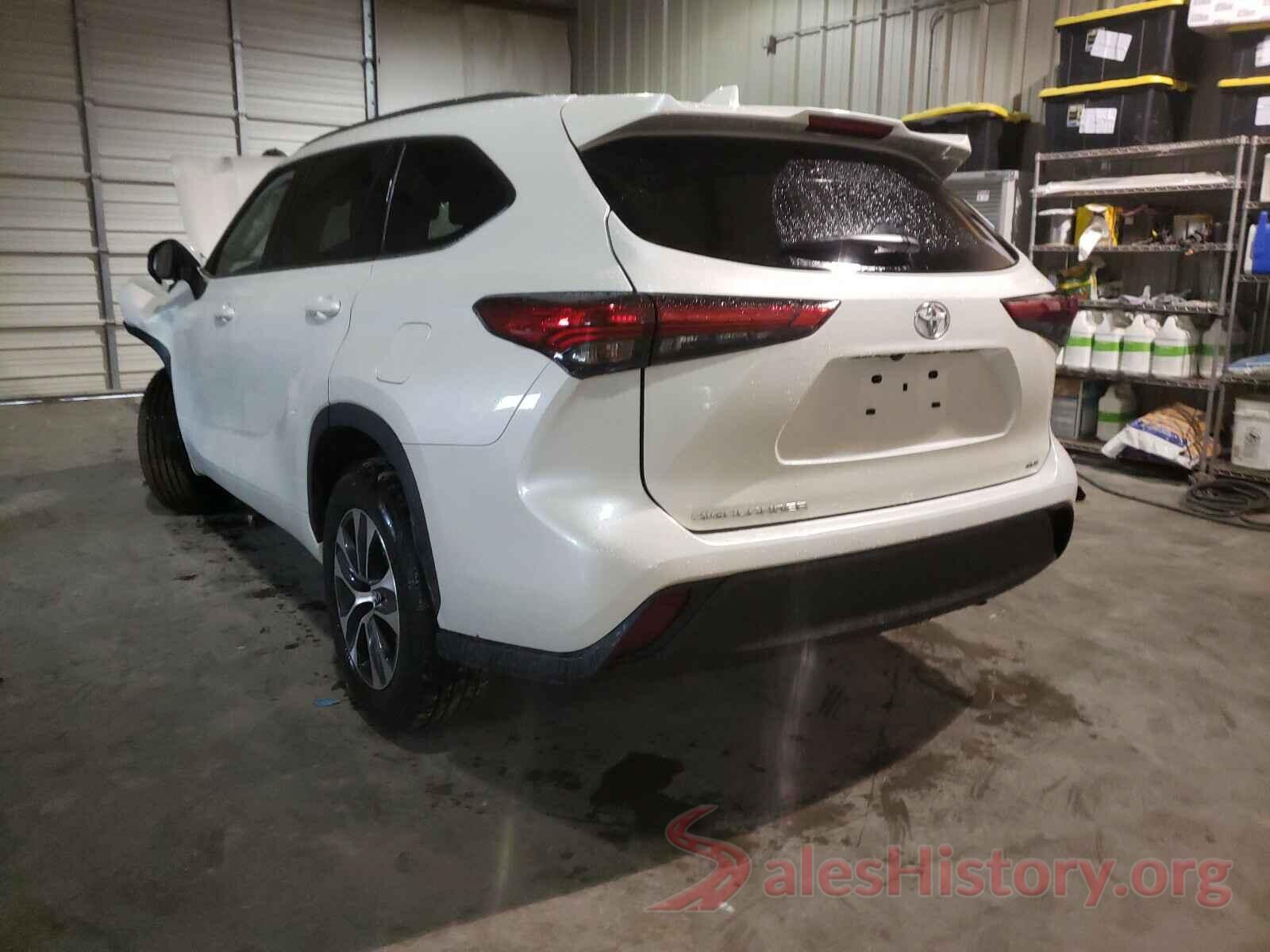 5TDGZRAH9LS027065 2020 TOYOTA HIGHLANDER