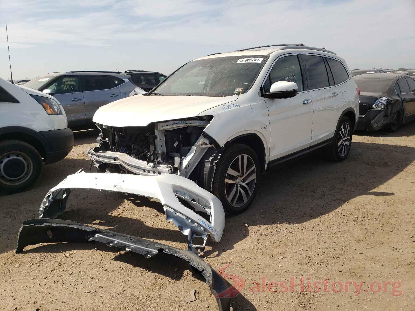 5FNYF6H99GB023831 2016 HONDA PILOT